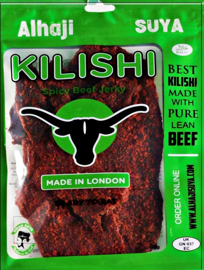 Kilishi Spicy Beef Jerky 70g