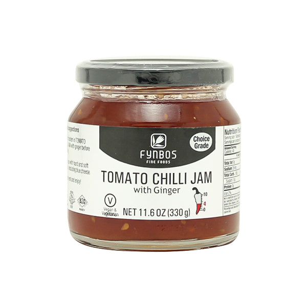 Fynbos Tomato Chilli Jam with Ginger 330g