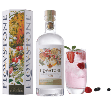 Flowstone Gin Wild Cucumber 750ml