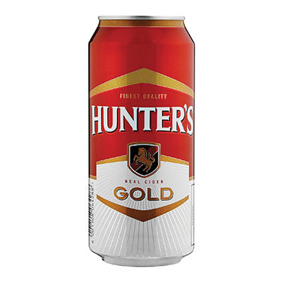 Hunters Gold Cider Can 440ml