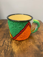Load image into Gallery viewer, Earth Africa Beaded Tin Mug