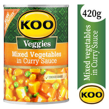 갤러리 뷰어에 이미지 로드, Koo Mixed Vegetable in Curry Sauce 420g - The Savanna