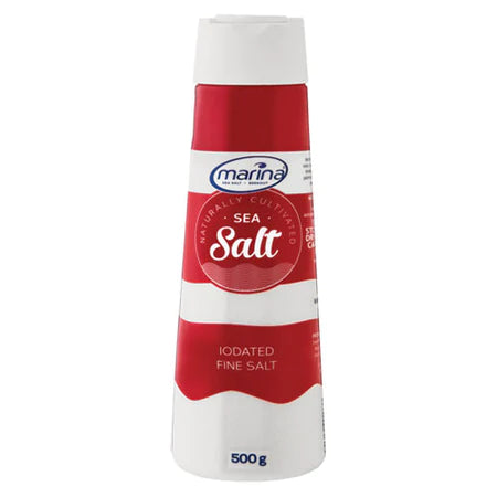 Marina Lighthouse Sea Salt 500g Flask