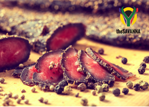 Cracked Black Pepper Beef Biltong 1kg