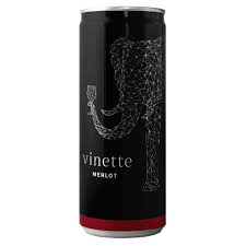 Vinette Merlot Can 250ml