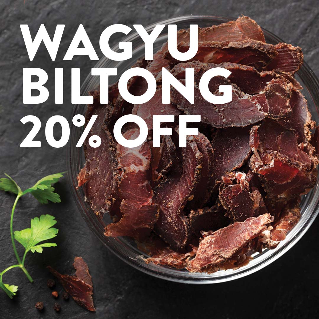 Wagyu Premium Beef Biltong 100g – The Savanna