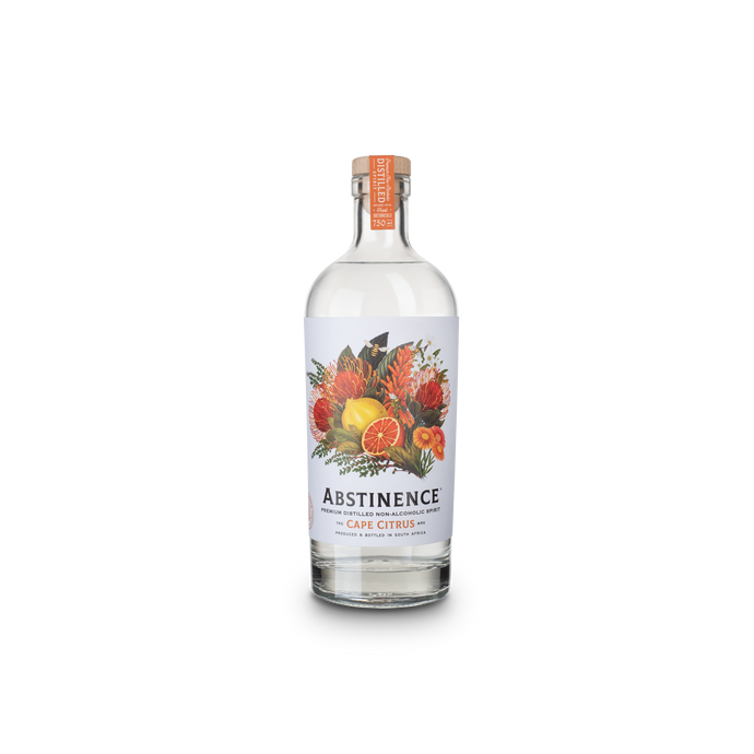 Abstinence Cape Citrus Non-Alcoholic Spirit 750ml