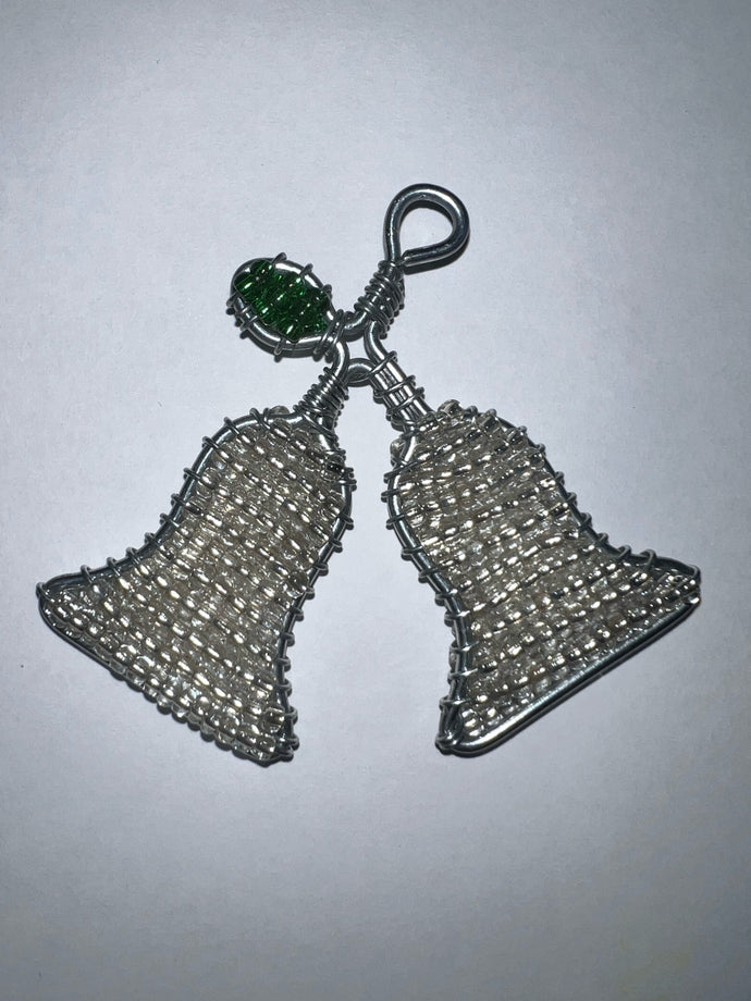 Beaded Christmas bells