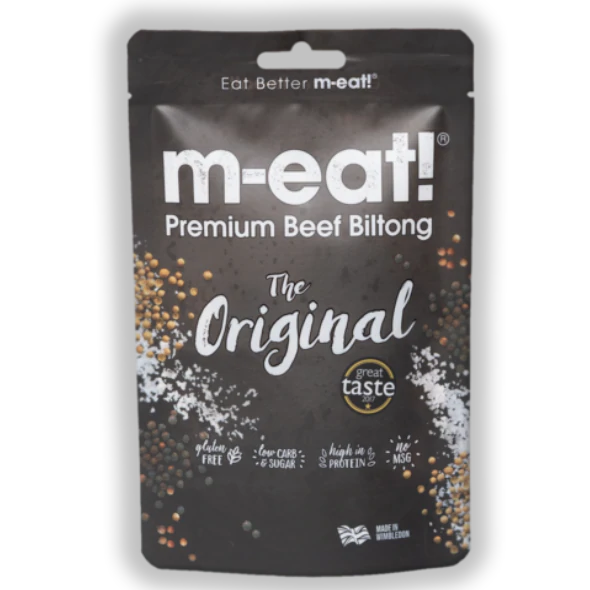 m-eat! Beef Biltong 75g Original