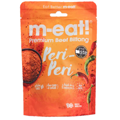 m-eat! Beef Biltong Peri Peri 75g