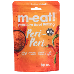 m-eat! Beef Biltong Peri Peri 75g