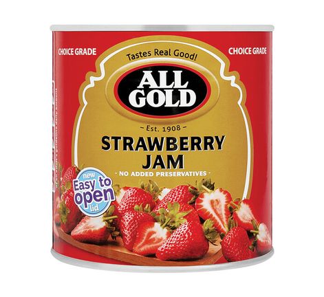 All Gold Strawberry Jam