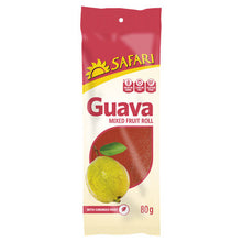 Load image into Gallery viewer, Safari Fruit Rolls Guava 80g