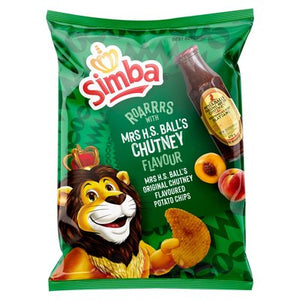 Simba Mrs Balls Chutney Chips 120g (BB:26/05/2024)