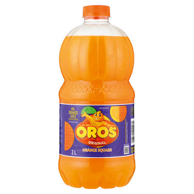 Brookes Oros Orange Squash 2L