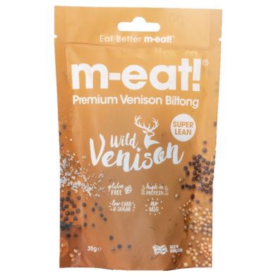 m-eat! Venison Biltong 75g